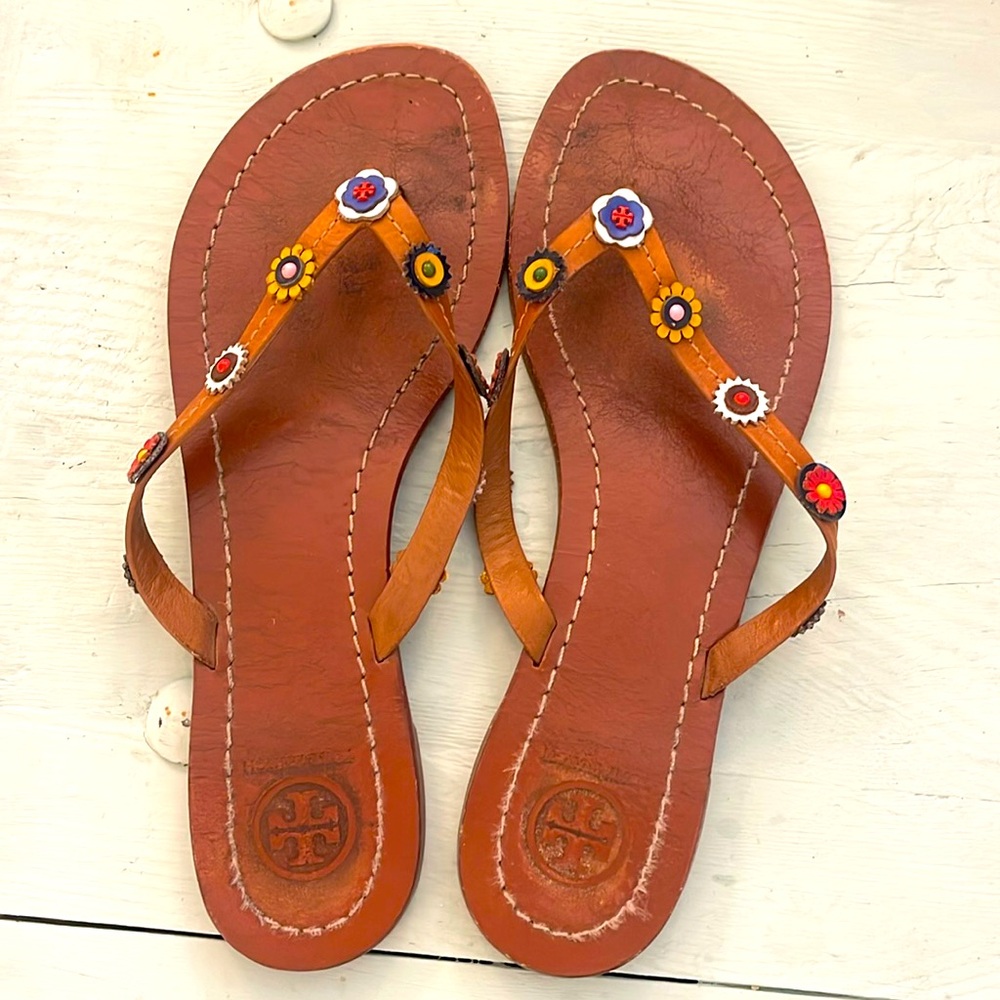 Tory Burch sandals. Size 7. Gently worn